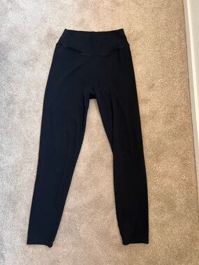 NATURAL LIFE Black Ribbed Leggings